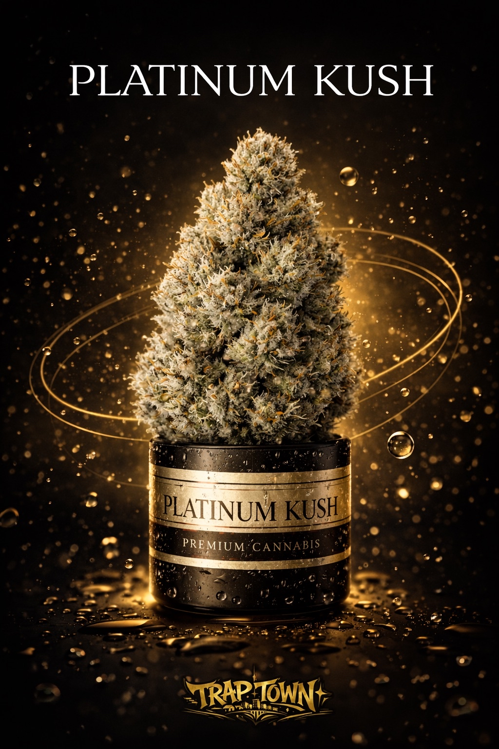 Platinum Kush — ดอกกัญชาสายพันธุ์ Platinum Kush